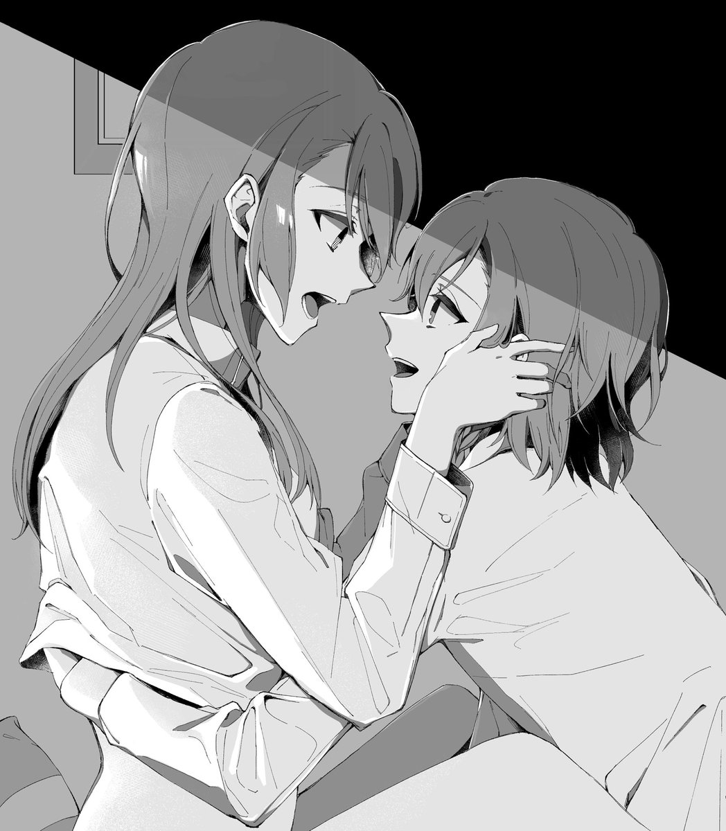 いしださん(@guildmay)個人誌「次はあたしからね?」にゲストとして描かせて頂いていたさよひな! 