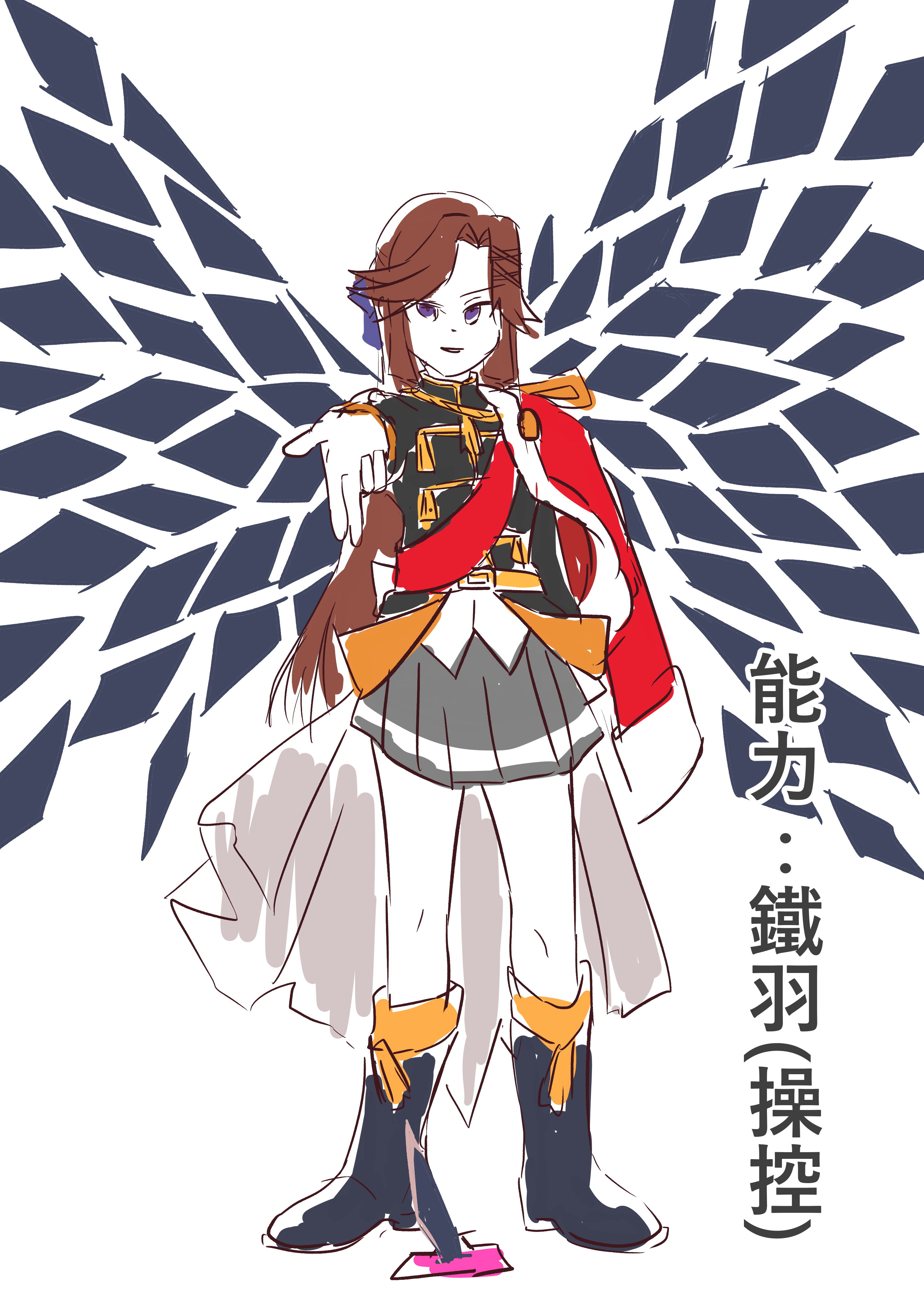 犬勇者 舔亞可大師a Twitteren 少女歌劇x超能力 再次龜速完成了三位 大家都想好了 就雙葉的能力我想很久不知道配什麼好