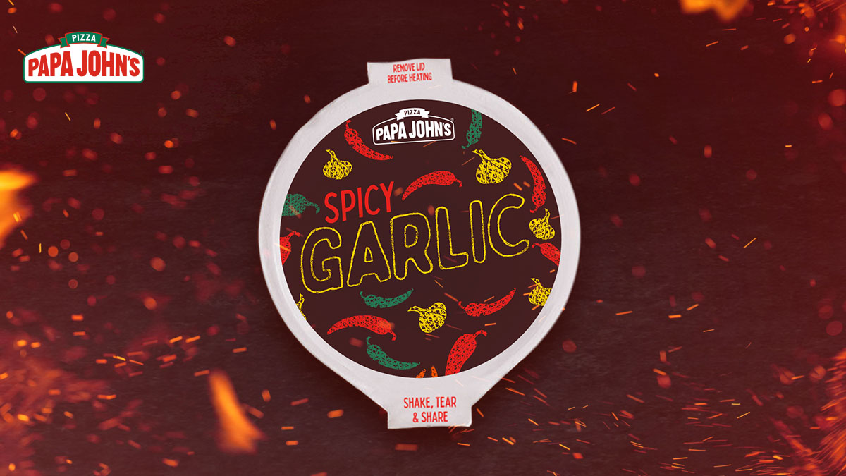 Papa Johns Pizza On Twitter Use Your Fingers To Enjoy This Custom Spicy Garlic Sauce Emoji And Use Your Mouth To Enjoy The Real Thing Spicygarlicsauce Is Back For Good And Available