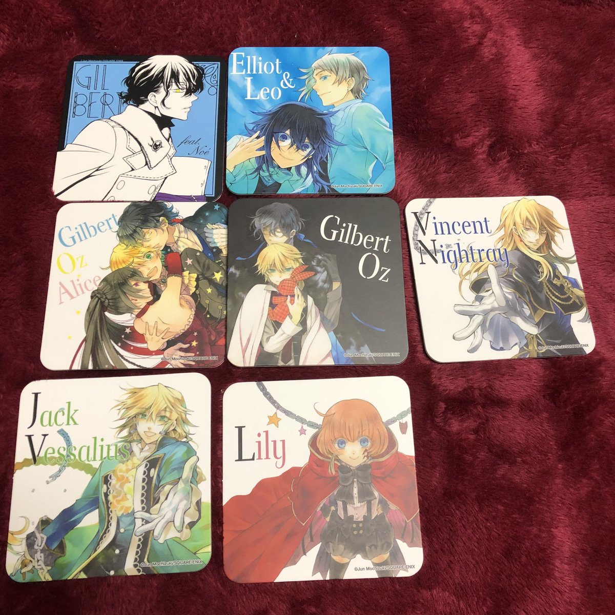 りょう 交換 買取 回収 Pandora Hearts パンドラハーツ パンヴァニカフェ コースター 譲 ギルバート エリオット リーオ アリス オズ ヴィンセント ジャック リリィ 求 レヴィor2弾レイムorレイム ブレイク リバイバル 上段はレイム ブレイクとの交換