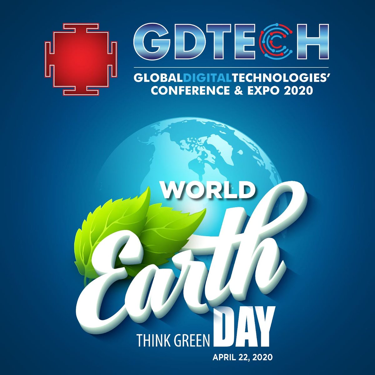 GDTECHEvent's tweet photo. Today, The World is Celebrating the 50th Anniversary of Climate Action #earthday 
#worldearthday #earthday2020 #earth #climateaction #thinkgreen #gogreen #GDTECH #digitaltwin #artificialintelligence #coronavirus #covid_19 #stayhome #staysafe #stayhealthy #50thanniversary https://t.co/2pI1X2Z3Oh