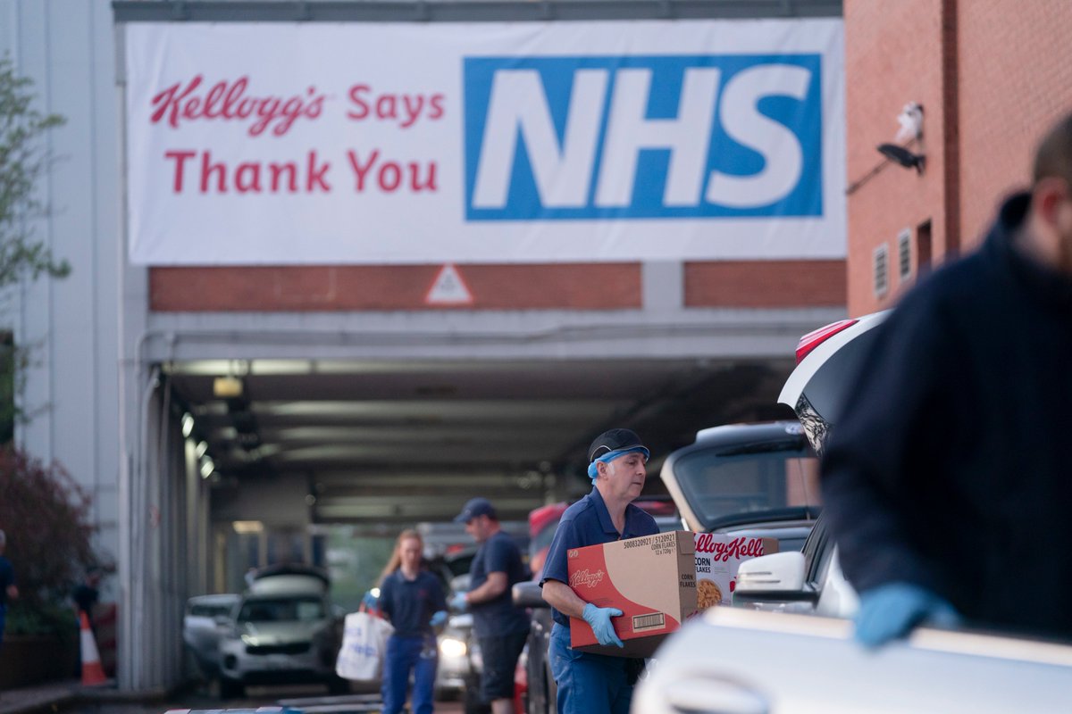 KelloggsPressUK's tweet image. Kellogg’s UK has pledged to donate 500,000 servings of food direct to NHS and key workers across the UK. For the full press release, contact pressoffice@kellogg.com