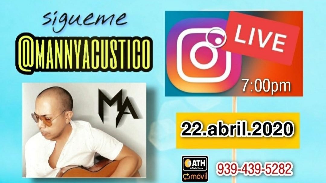 Los invito esta noche para acompañarlos con un rato de música en mi cuenta de instagram: <a href="/mannyacustico/">mannyacustico</a> 
IG: bit.ly/mannyacustico-… ¡sígueme!