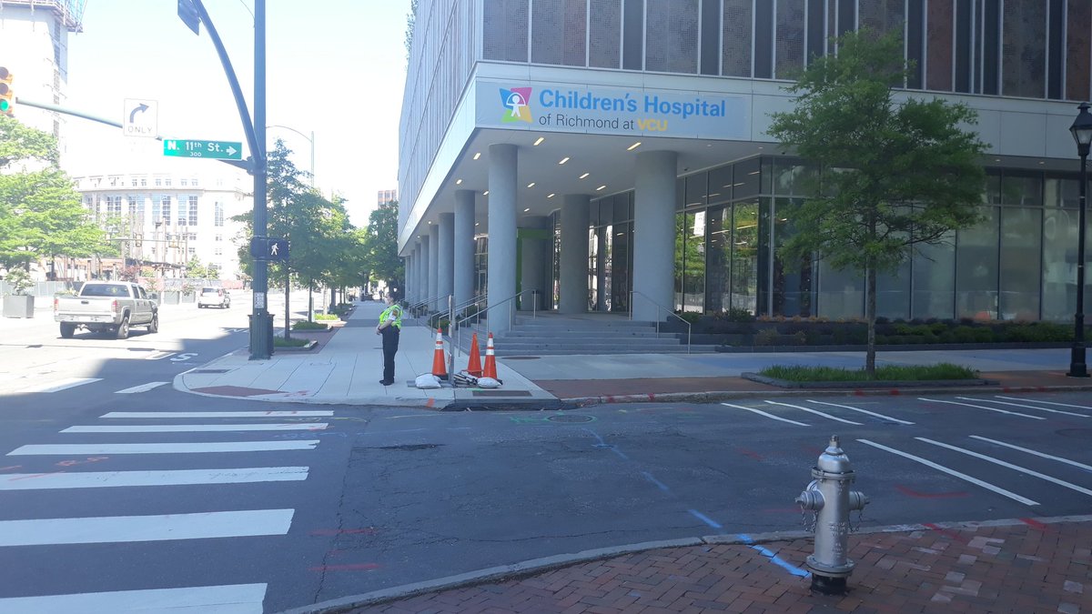 The organizers initially told people to honk their horns around the Capitol but yesterday told people to exclude the area near this children's hospital