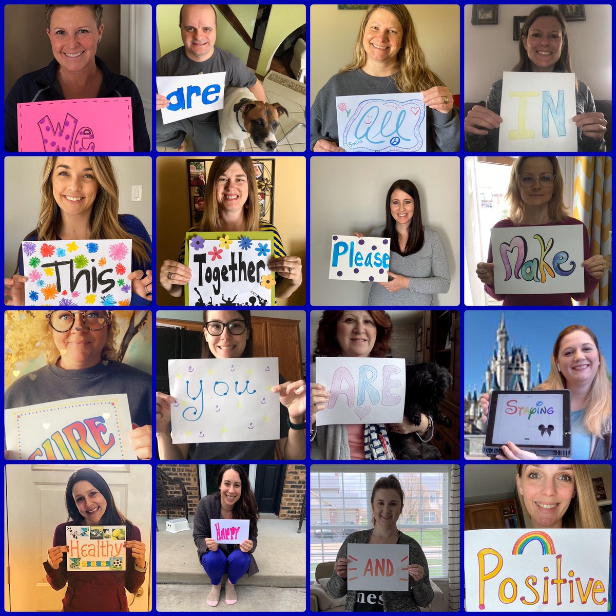MrsTFox5's tweet photo. A note from some Ludwig teachers. 📝 We miss our students! Keep working hard! #d92greatness #ludwigoilers https://t.co/o7rEQdQXzj