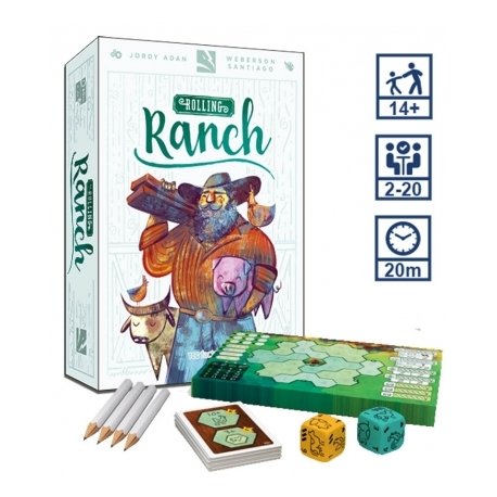 garripillo's tweet photo. Venga va, como últimamente estoy a tope con los #juegosdemesa tipo Roll & Write y para celebrar el #DiaDeLaTierra recojo el testigo de @moonnoise y que empezó @Tcgfactory y elijo #Rollingranch.
Nomino a @manhollow79, @MartinezPedroAn y @Miguel_Martos https://t.co/wd3j2OynWg