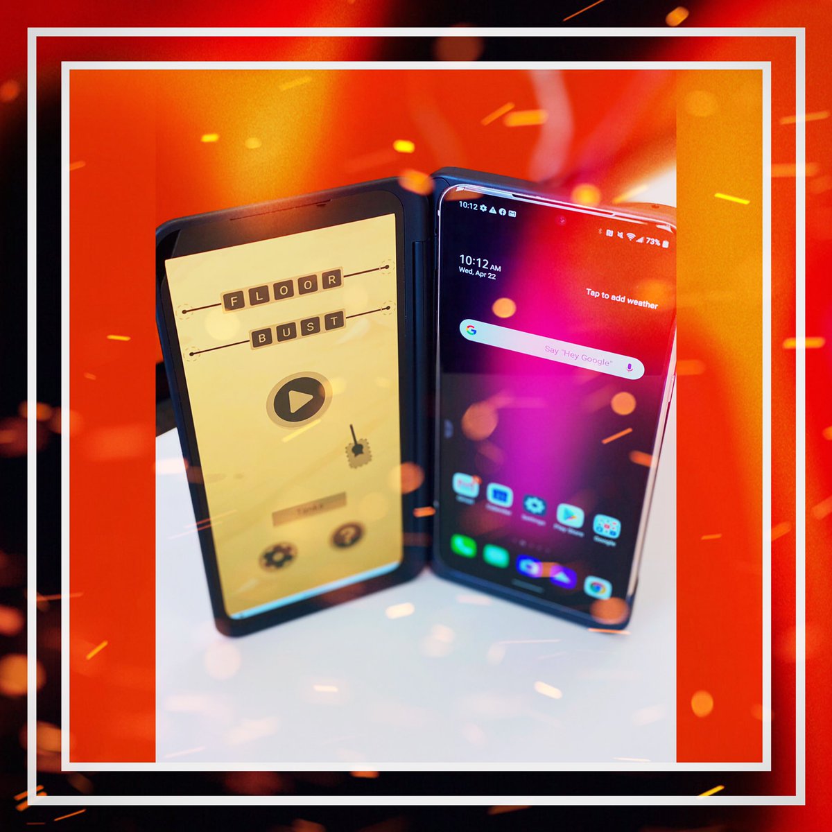 Stop in today and check out the latest LG, LG V60 is one of a kind dual screen multitasking device for business or personal! Looking for a new game to play check out FloorBust! #prime #yesweareopen #ATT #ciryofberea #LGV60 #Floorbust #enjoythesunnyday