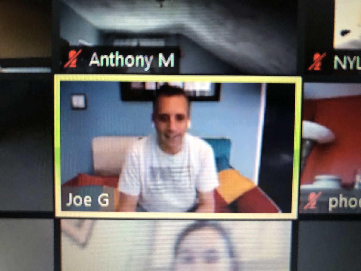 @escape_create3 Ms. Gomes class had a special guest this morning @joe_gatto from impractical jokers, thanks Ms Gomes for setting this up, thanks Joe for being so good to our students... they needed to laugh @ClassicalHSPVD @pvdschools
