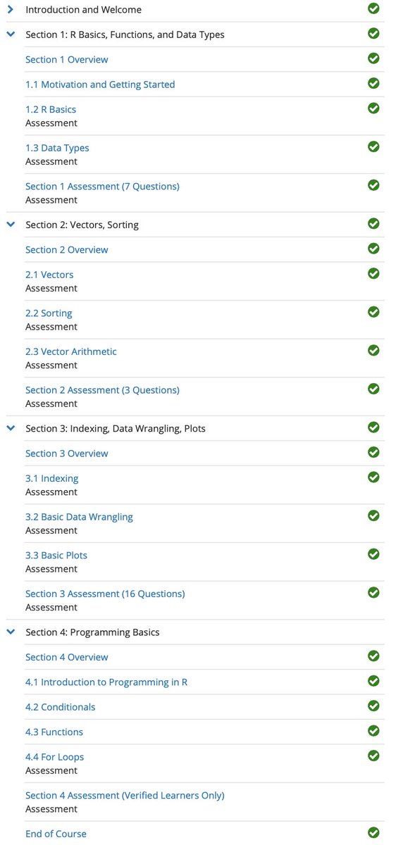 sbl_cl's tweet image. 4 week course is done in a week. I think I am enjoying it. We&apos;ll see if it continues that way. #datascience #Rbasics #edX