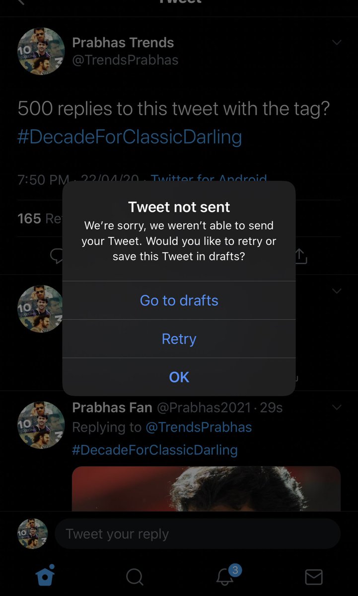 baahu17's tweet photo. Guess me 🤭
Na main acc lo tweet avvadam ledhu 🤷‍♂️

#DecadeForClassicDarling https://t.co/mK26Co44MG