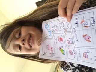 gillian_gc's tweet photo. @MissCarey_ Rachel has done a good job with her emotions cartoon strip. Hope you like it. https://t.co/VCnW9JDYac