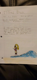 Mrs_VanC's tweet photo. So proud of my students for working so hard on their work!! They wrote a paragraph about their dream vacation. #warriorup @GoshenLocal https://t.co/peZQWznt55
