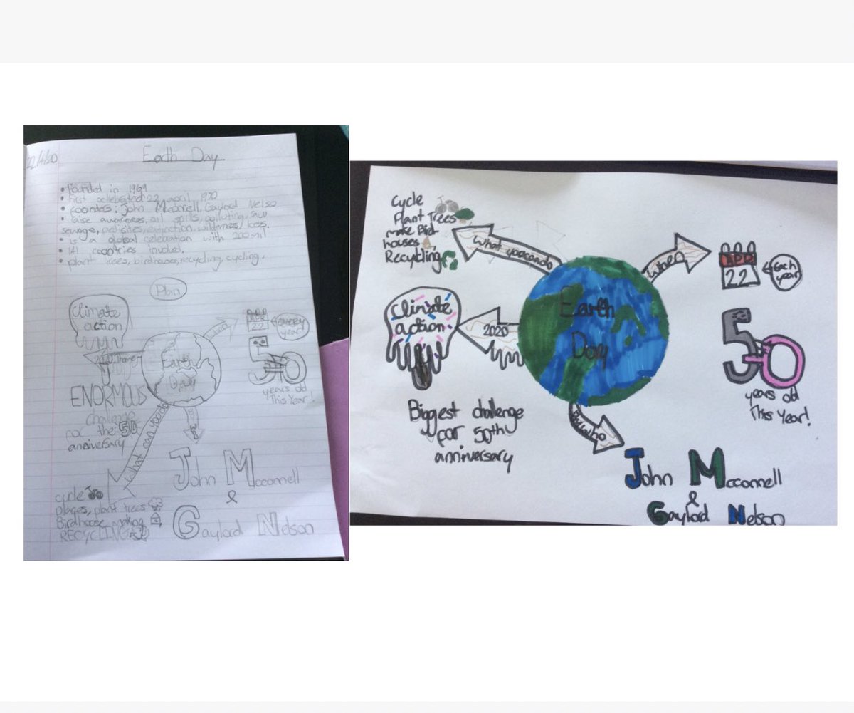 MissLamberty28's tweet photo. Some more fantastic responses to World Earth Day! 🌎 https://t.co/EiSiVDmvAm
