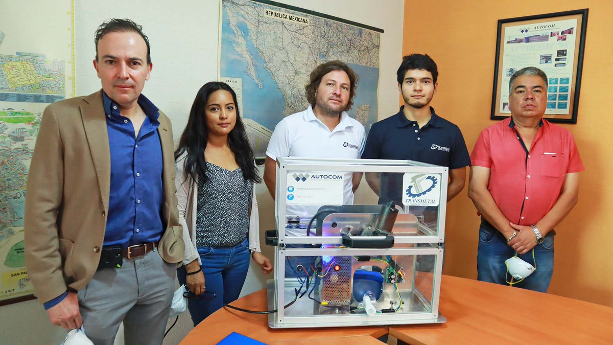 AutocomTech's tweet photo. Crea EXATEC asistente mecánico para ventiladores manuales por COVID-19.

Lee el artículo completo https://t.co/Xwq3fh2xA6

Agradecemos al #tecdemonterrey por publicar este gran proyecto. 

#Respiradores #COVID19 #Queretaro https://t.co/VvuqtpX6PZ