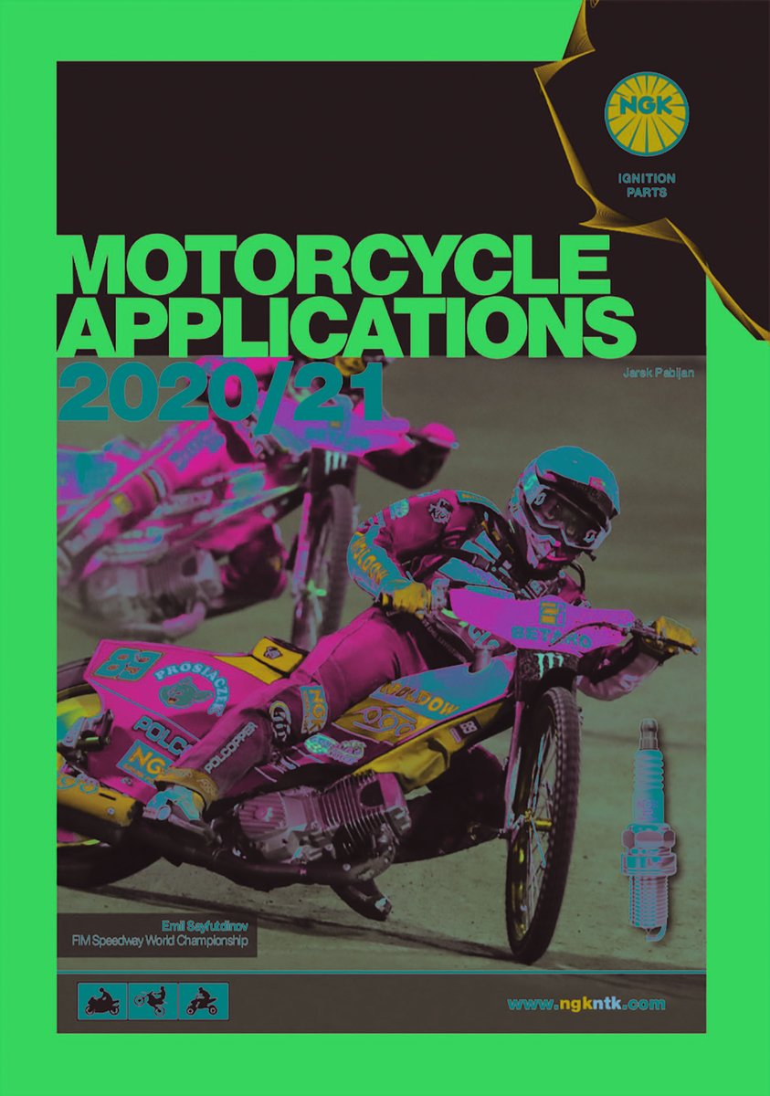 Scots Auto Scene (@scotsauto) on Twitter photo NGK publishes new 2020/21 Motorcycle Applications catalogue. Read more at Scots Auto Scene ๐ bit.ly/34UXsKJ
<a href="/OfficialBSB/">Bennetts British Superbike Championship</a> <a href="/SpeedwayGB/">Official British Speedway</a> <a href="/SpeedwayGP/">FIM Speedway Grand Prix</a> <a href="/MotoGP/">MotoGPโข๐</a>
@lannomedia NGK publishes new 2020/21 Motorcycle Applications catalogue. Read more at Scots Auto Scene ๐ bit.ly/34UXsKJ
<a href="/OfficialBSB/">Bennetts British Superbike Championship</a> <a href="/SpeedwayGB/">Official British Speedway</a> <a href="/SpeedwayGP/">FIM Speedway Grand Prix</a> <a href="/MotoGP/">MotoGPโข๐</a>
@lannomedia