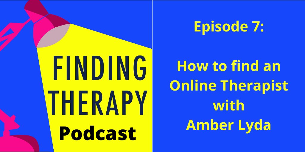 FindingTherapy's tweet image. Newest episode goes live today and the timing is perfect! "How to find an Online Therapist" - with Online Therapy expert: Amber Lyda. @Dr_AmberLyda
onlinecounselling.com/finding_therap…