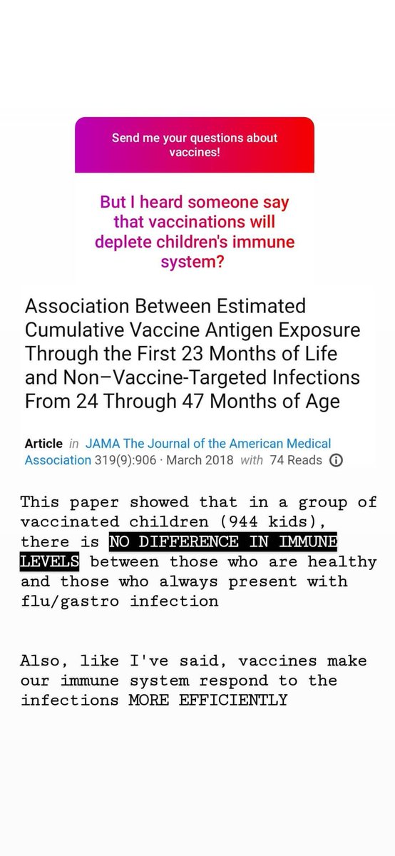 Here's some  #vaccinemyths debunking for your reading pleasure 