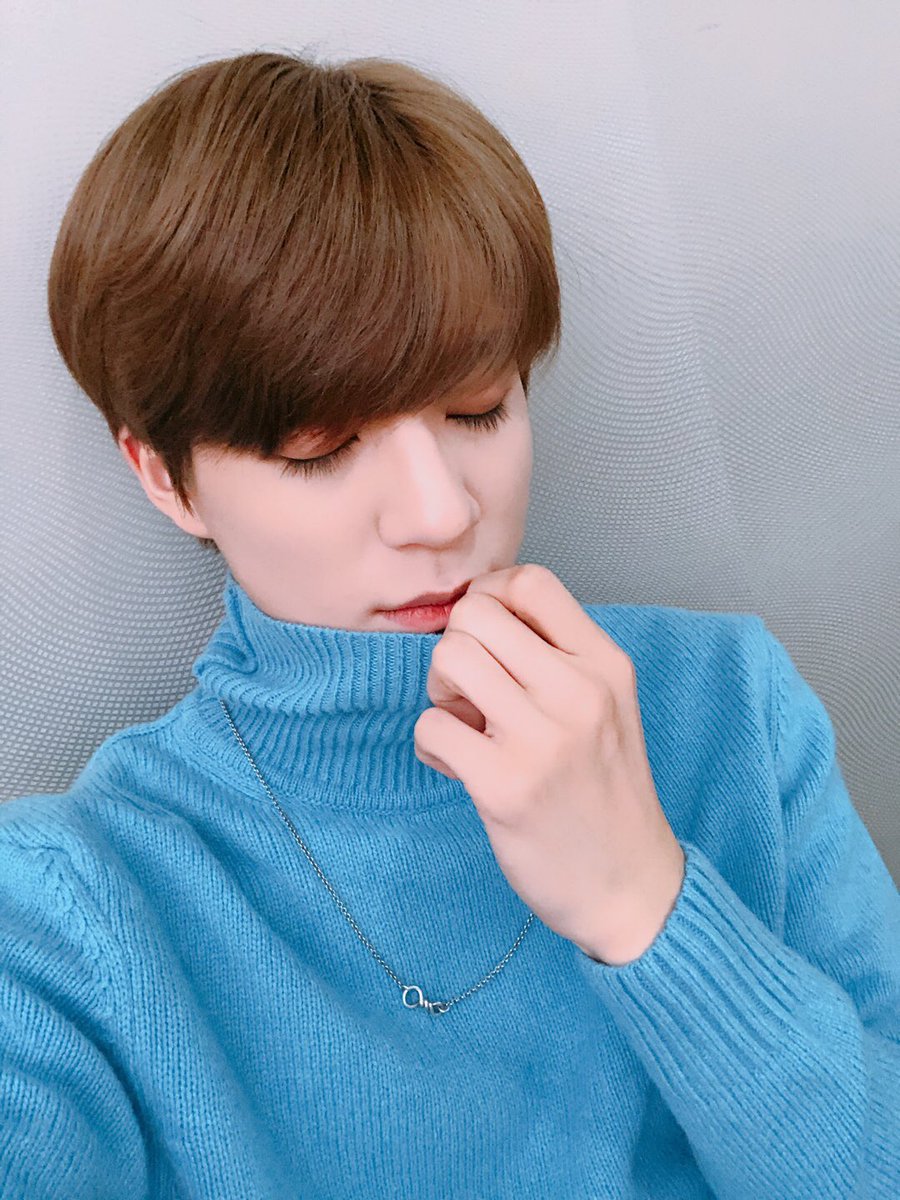 I love how you always try to bite things when you're taking a picture. #HAPPYJENODAY  #JENO_DAY