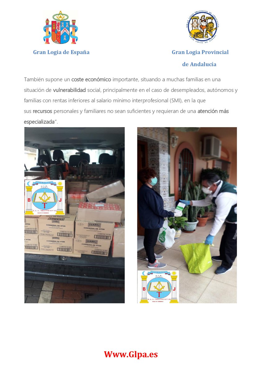Gran Logia Provincial de Andalucía - GLE tweet media