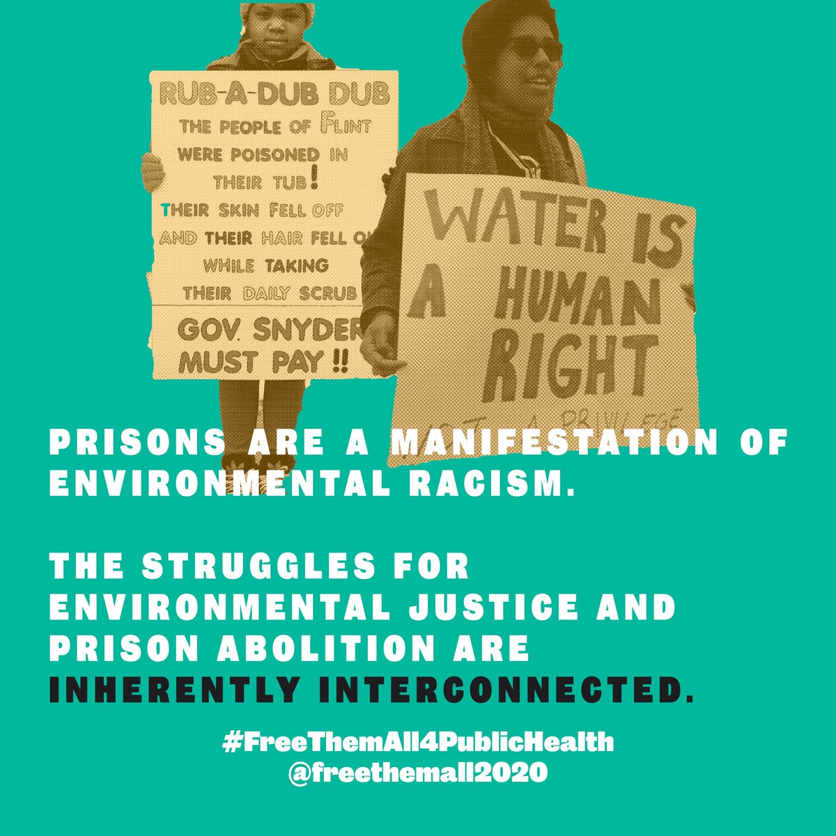 Prisons are a manifestation of environmental racism. The struggles for environmental justice and prison abolition are inherently connected.