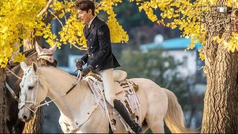 Most importantly, however, this show was written with the enduring premise that Lee Min Ho is contractually obligated to ride a horse in every drama he stars in
