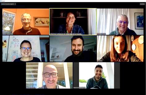 concoval's tweet photo. 🗒 Continuem amb les reunions per a preparar el segon pla de suport i foment del cooperativisme #FentCooperatives Perquè el progrés del cooperativisme és el progrés de la societat https://t.co/VWXVuTWIKL