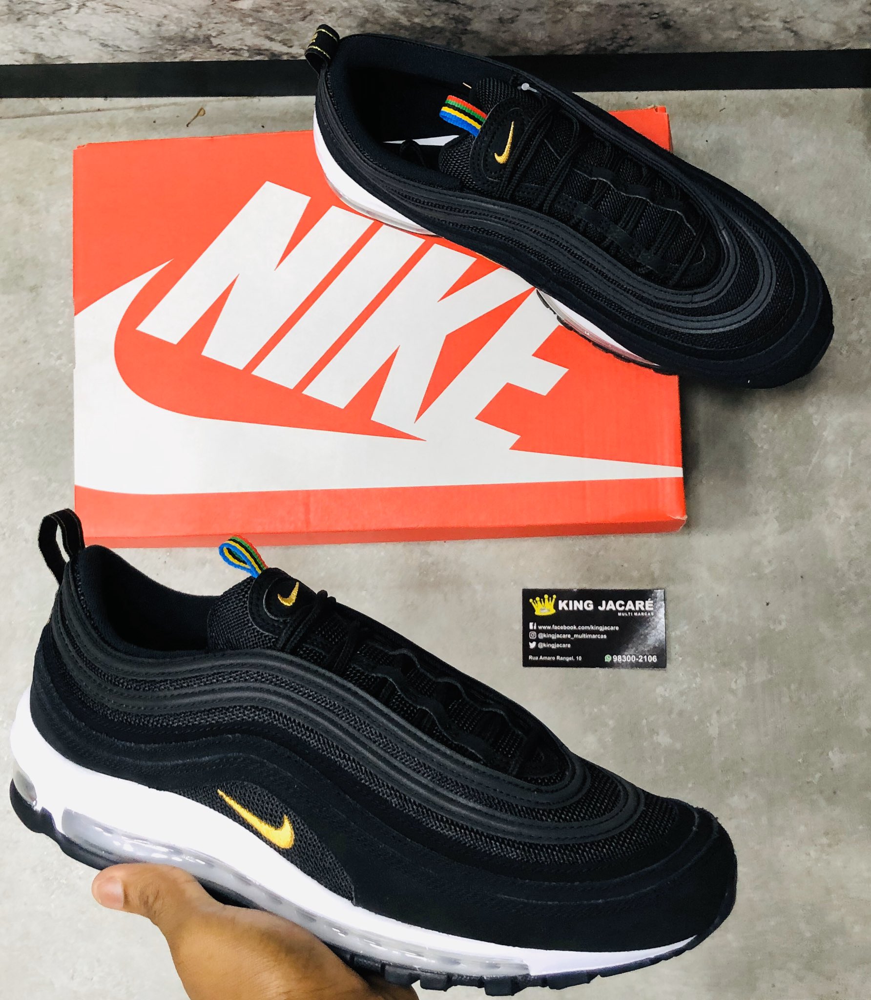 Air max 97 masculino olho cheap de gato