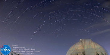 casaobservatory's tweet photo. Startrail https://t.co/vyRw878x2o https://t.co/0qMiu56nMY