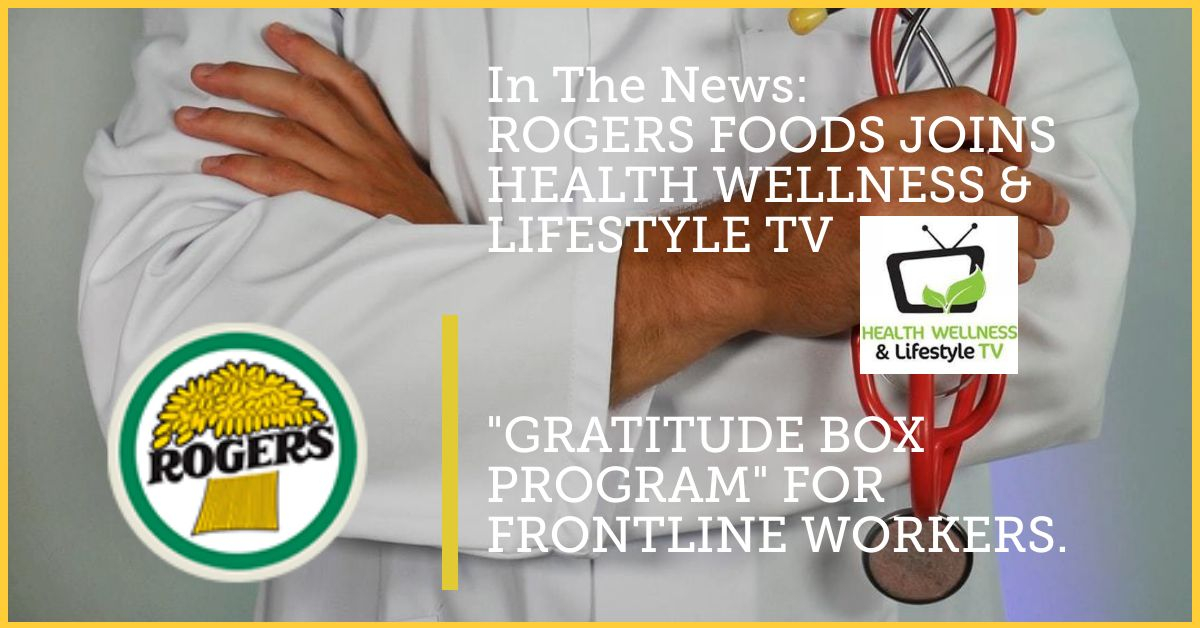 RogersFoods's tweet photo. #InTheNews | We are excited to partner with Health Wellness & Lifestyle TV in supporting essential workers in our Canadian communities. Join us!
https://t.co/RWDStXzjoJ @wellnessTV4u
#gratitudeboxes #supportfrontlineworkes #notjustoats #StayHomeAndBake #MadeWithRogers https://t.co/mAtGIJuTkq