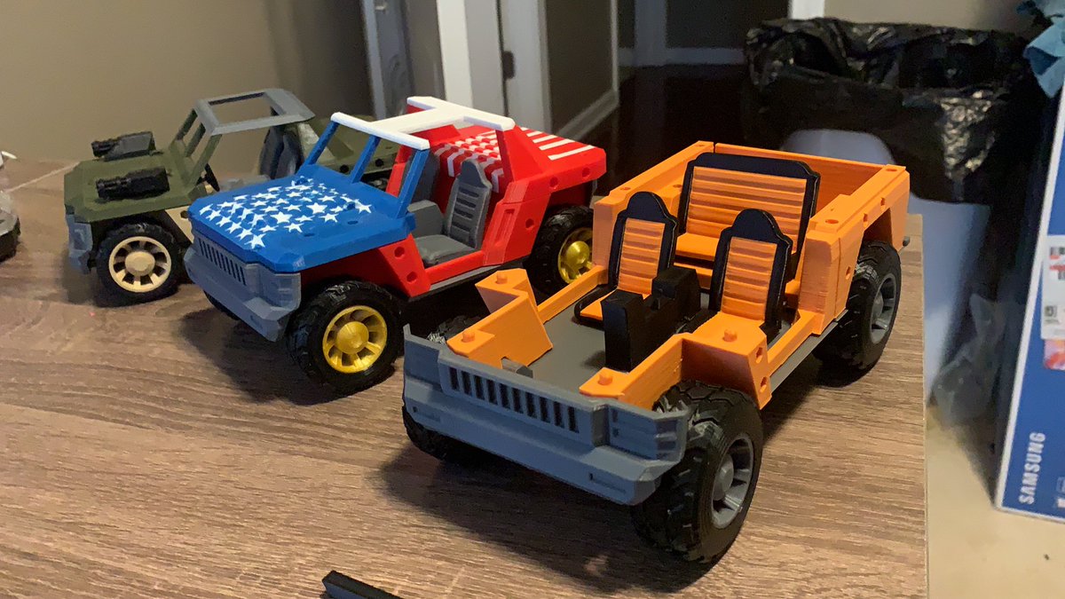 Tanner_3D's tweet photo. Evolution of the #RepRanger. Classic version with biggest wheels and tires yet, coming along https://t.co/KtSJQ7nE7V