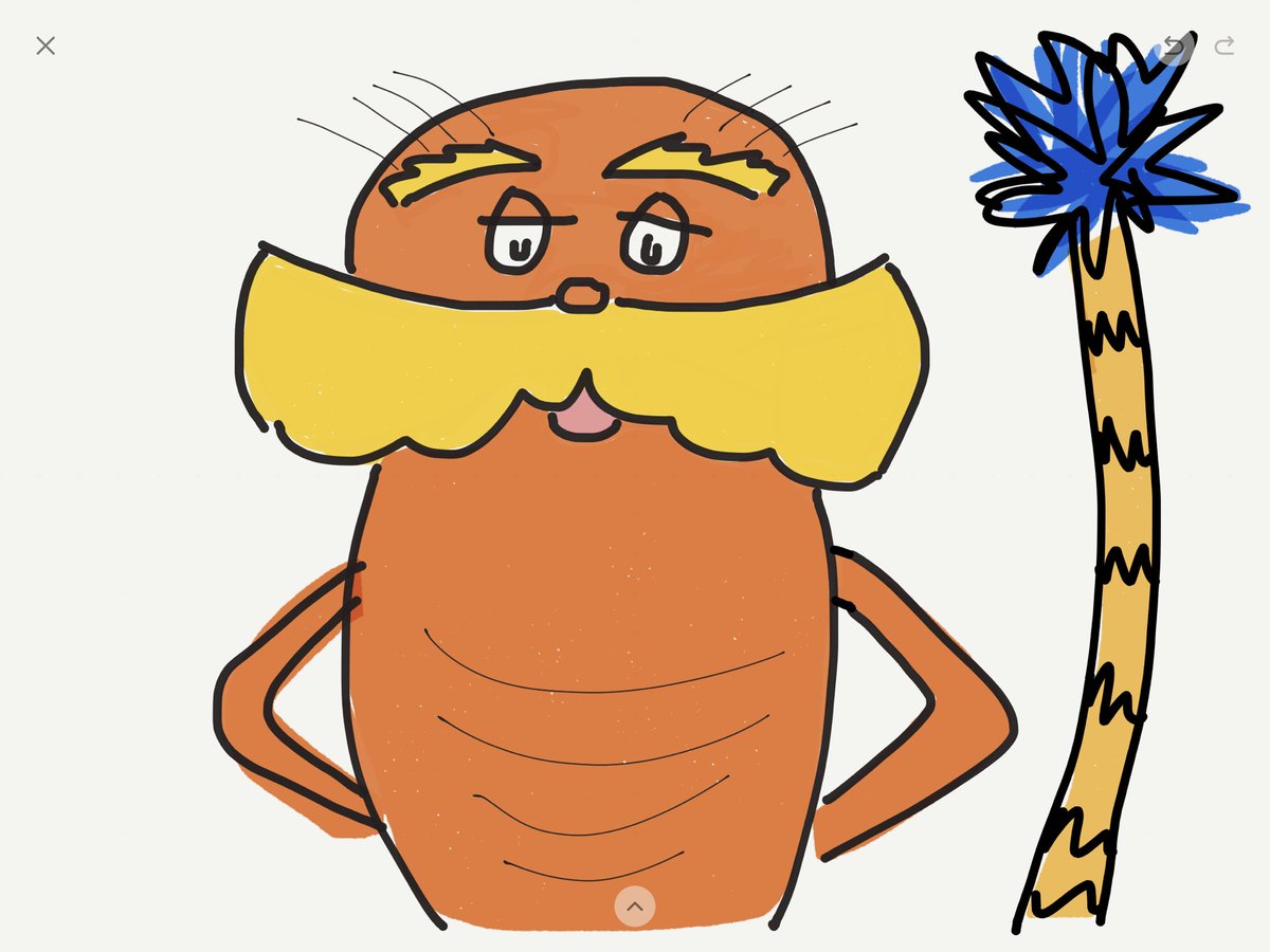 MrsBKinder7's tweet photo. My students drew The Lorax to celebrate Earth Day! “Unless someone like you cares a whole awful lot, nothing is going to get better. It’s not.” 🌎 #SJESDallas #SJESTogether https://t.co/CFybOpgnGQ