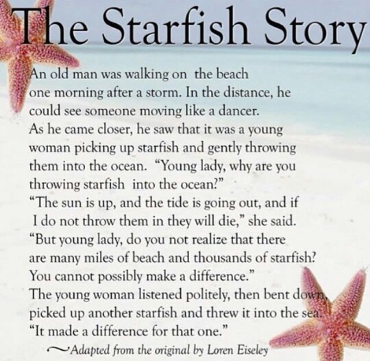 WatersidLaundry's tweet photo. In the face of 'so much to do, yet so little time, where to begin?' it's understandable if people feel helpless. 

Thank you for helping the starfish #SwanseaHour  

We can all make a difference 😘
 
#StayHomeStaySafe https://t.co/NiiSaHJYMB