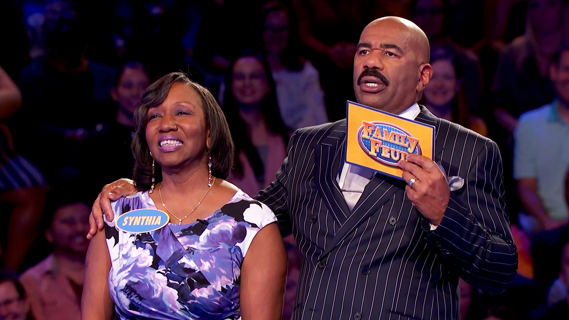 Family Feud on Twitter "Synthia and Tamara gave FOUR number one