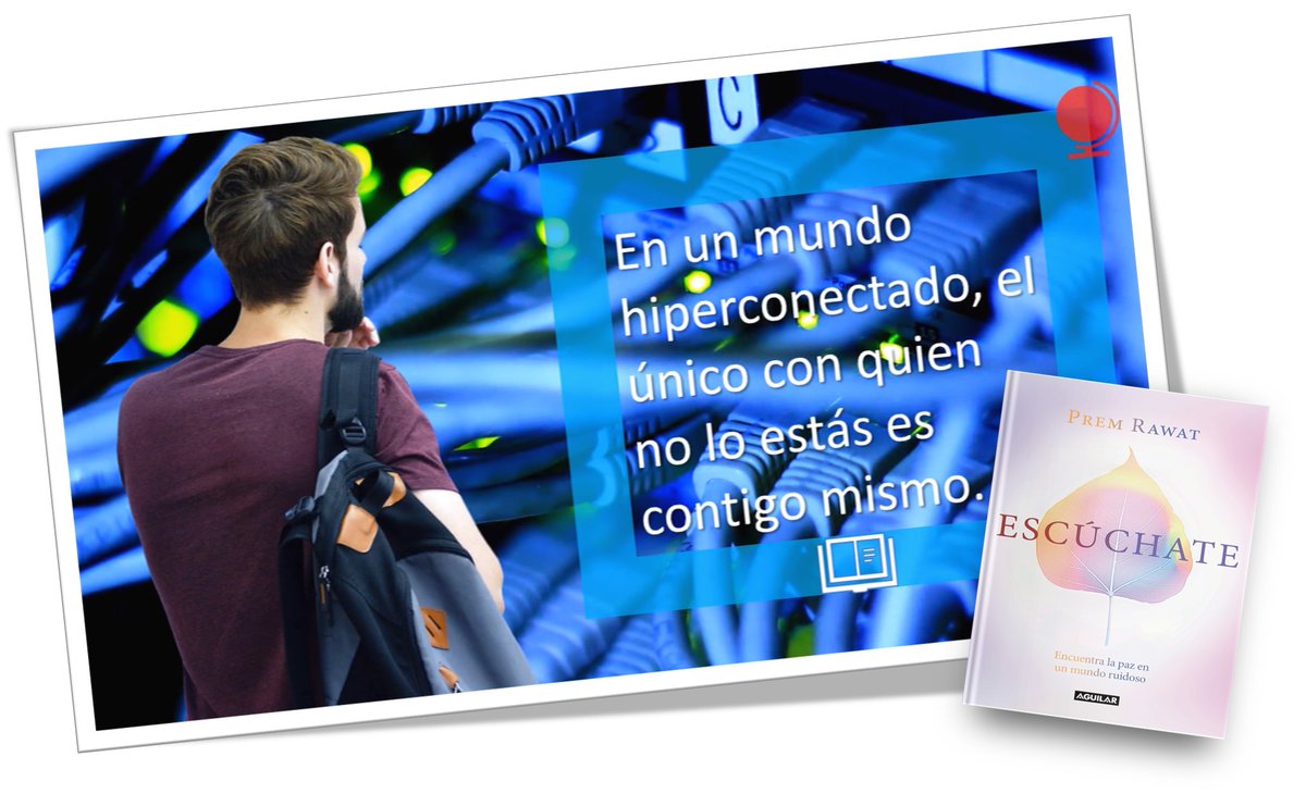 ¿Estamos hiperconectados? pero no nos conocemos a nosotros mismos, ¿curioso, verdad? amzn.to/2TaUait #leoEscuchate #peaceispossible #leocuandoeldesiertoflorece