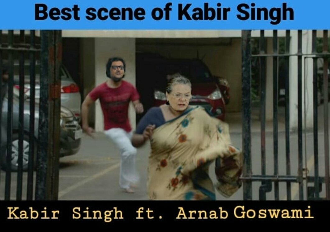 Bipinkadi1's tweet photo. #IsupportArnabGoswami 
#ArnabExposesSonia 
#ArnabSpeaksLibtardBurns 
पहेली बार किसी पत्रकार ने कोंग्रेस और उनकी मालकिन को टीवी चैनल पर अच्छे से धोया है। https://t.co/lg9KsMrXGT