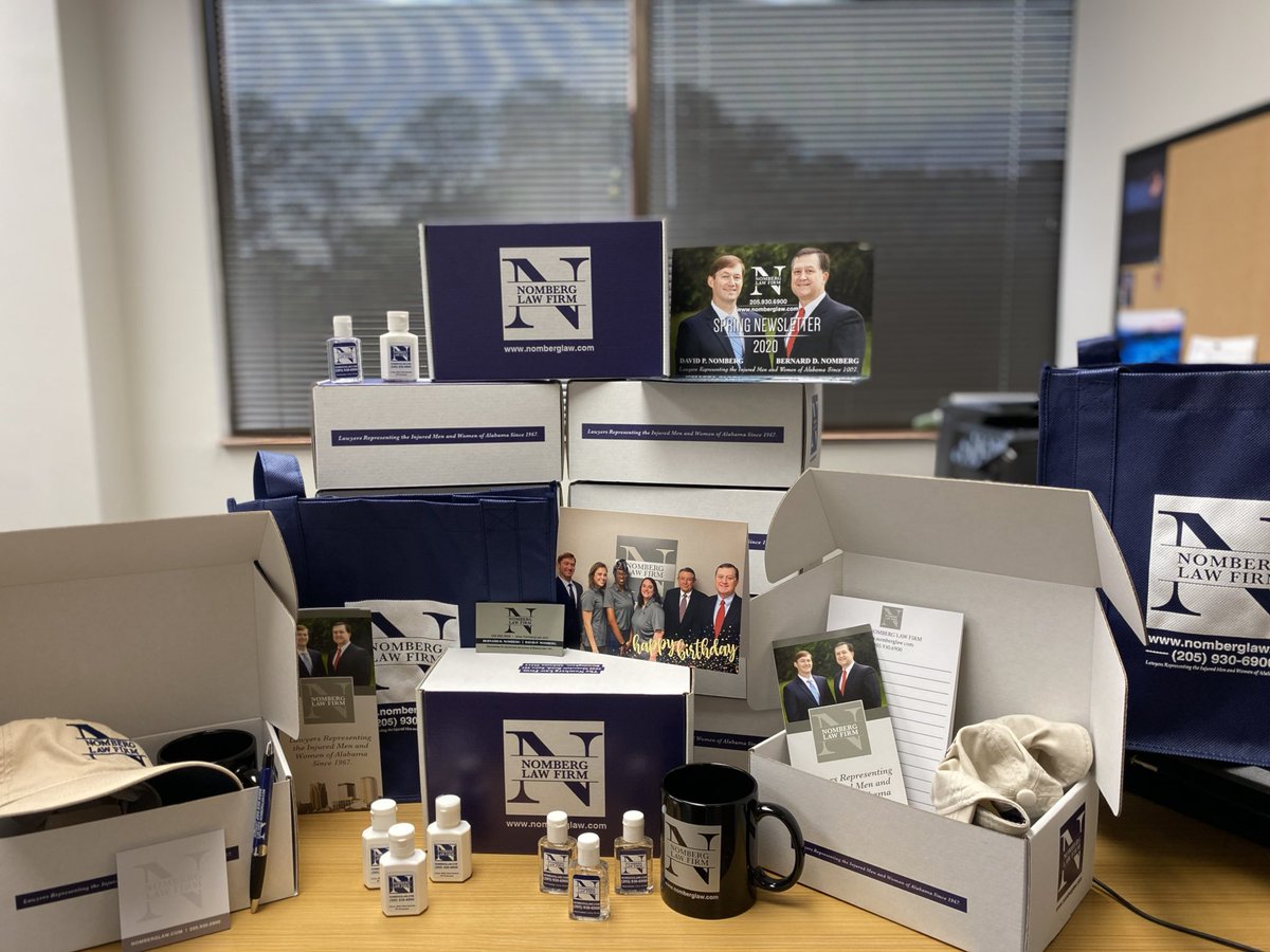 Alabamaworkcomp's tweet image. Preparing new client packages and settlement checks. We are proud to represent the injured working men and women of Alabama. #ALworkcomp