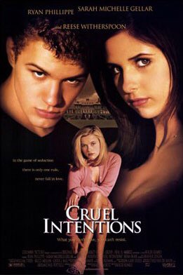 Cruel Intentions (1999) My first time watching this had me all over the place, a wild love story that surely doesn’t disappoint