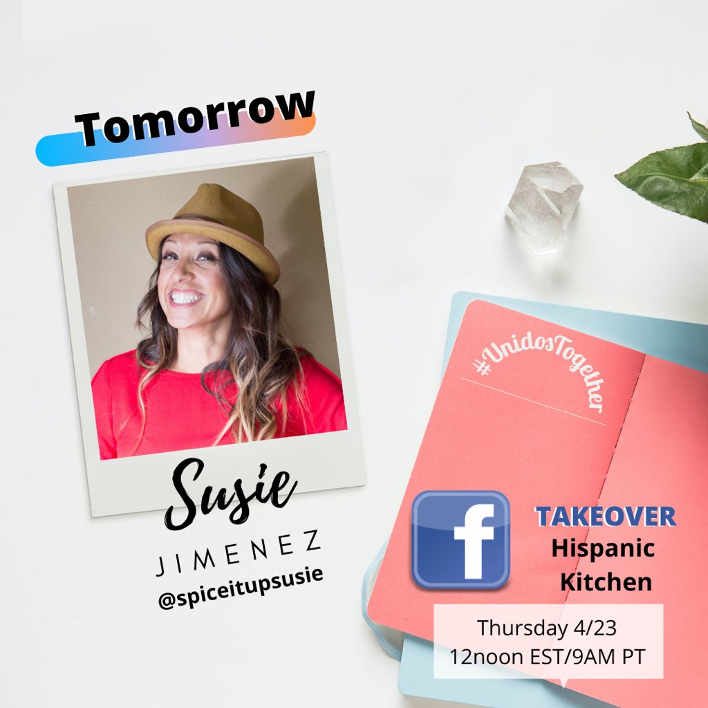 SpiceitupSusie's tweet photo. Join me on Facebook live tomorrow at 9 PM Pacific time to go over the essentials and making tacos every way. From how to cook a proper tortilla to different forms of a shell, salsas and sauces and fillings https://t.co/X7wnbiZFHT