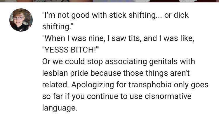 Riley J, Genital Preferences are Transphobic, Dennis. https://www.youtube.com/watch?time_continue=1&v=k5GYlZKfBmI&feature=emb_logo