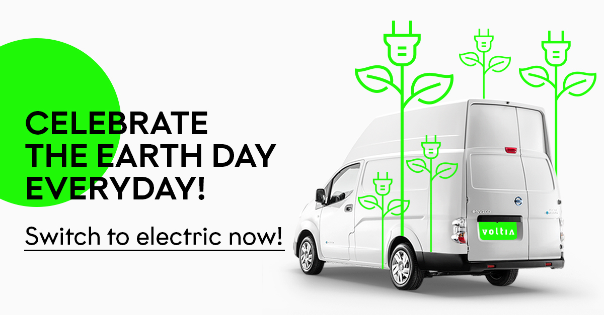 It's not just about raising your hand and signing up for something. It's all about becoming an active part to demonstrate support for environmental protection. And we are proud to be part of the change. The Voltia van is a zero-emission van, since 2016.

#earthday #sustainability