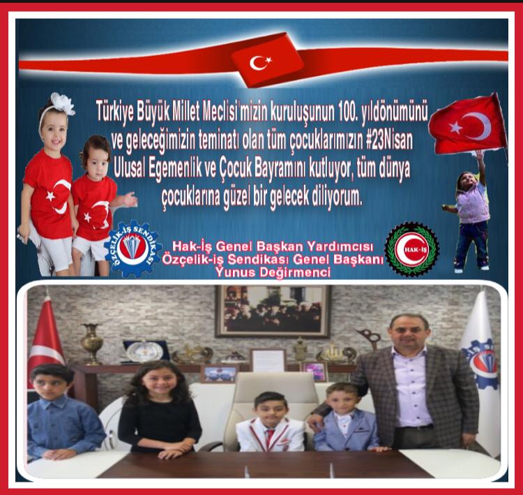 23 NİSAN bayramınız kutlu olsun geleceğin umudu çocuklarımız
