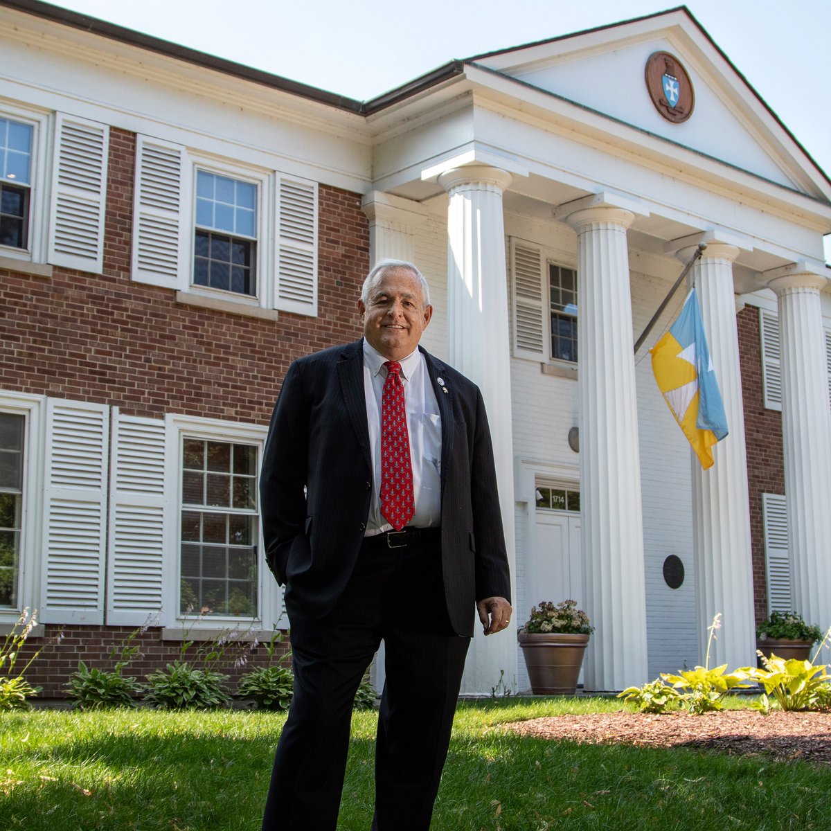 SigmaChi's tweet photo. "Allow me to say it officially: I'm back."
In November 2019, 71st Grand Consul Steve Schuyler, ARIZONA 1979, suffered a stroke and had to temporarily step away from his duties as Grand Consul while he focused on recovery. He is now able to fully resume his duties! https://t.co/vqVzYUWzCE