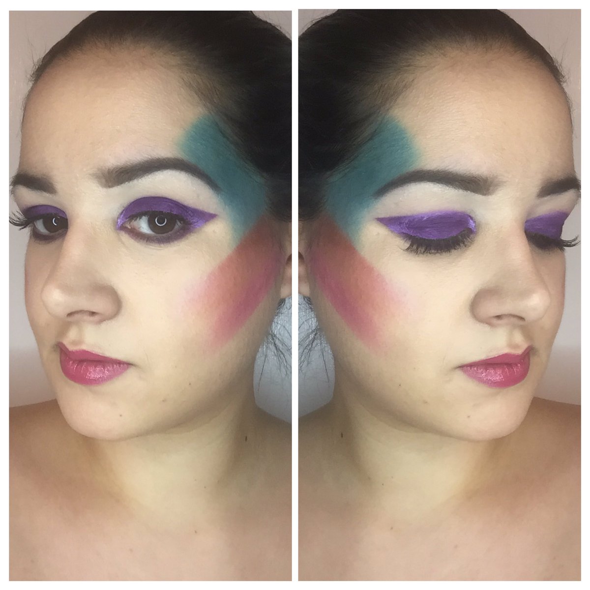 1980’s Makeup look! Do you like bright colours in your makeup?! 💜✨

#vintage #vintagemakeup #eramakeup #80smakeuo #80s #makeup #northamptonmua #instamakeup #mua #kryolan #kryolanmakeup #morphe #morphejamescharlespalette #northamptonmua #northampton #thepowderpuffparlour