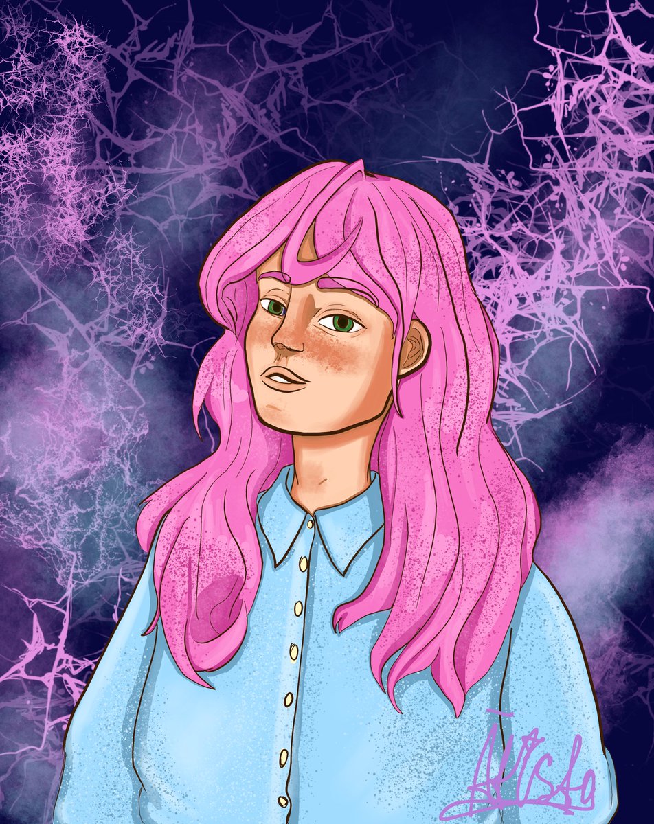 Atisto2's tweet image. Арт на аве)
Рисовала тоже зимой &amp;gt;о&amp;lt;