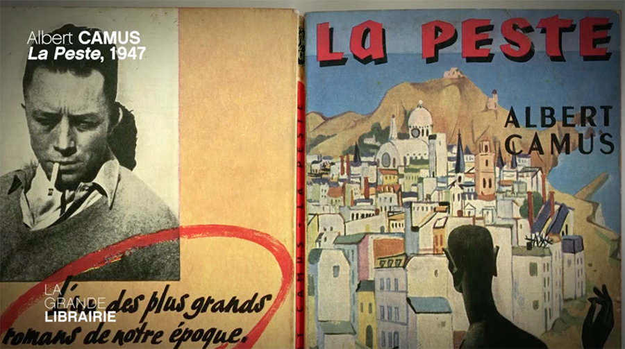 GrandeLibrairie's tweet photo. 📚Et si on se détournait du confinement grâce à la lecture ?! La Grande Librairie lance une grande lecture participative de l'intégralité de "La Peste" d'Albert Camus ! #lirelapeste #LGLf5
➡️Rdv sur l'Instagram de @GrandeLibrairie pour plus de détails : https://t.co/n2469b6BBE https://t.co/Ylx5jFjecq