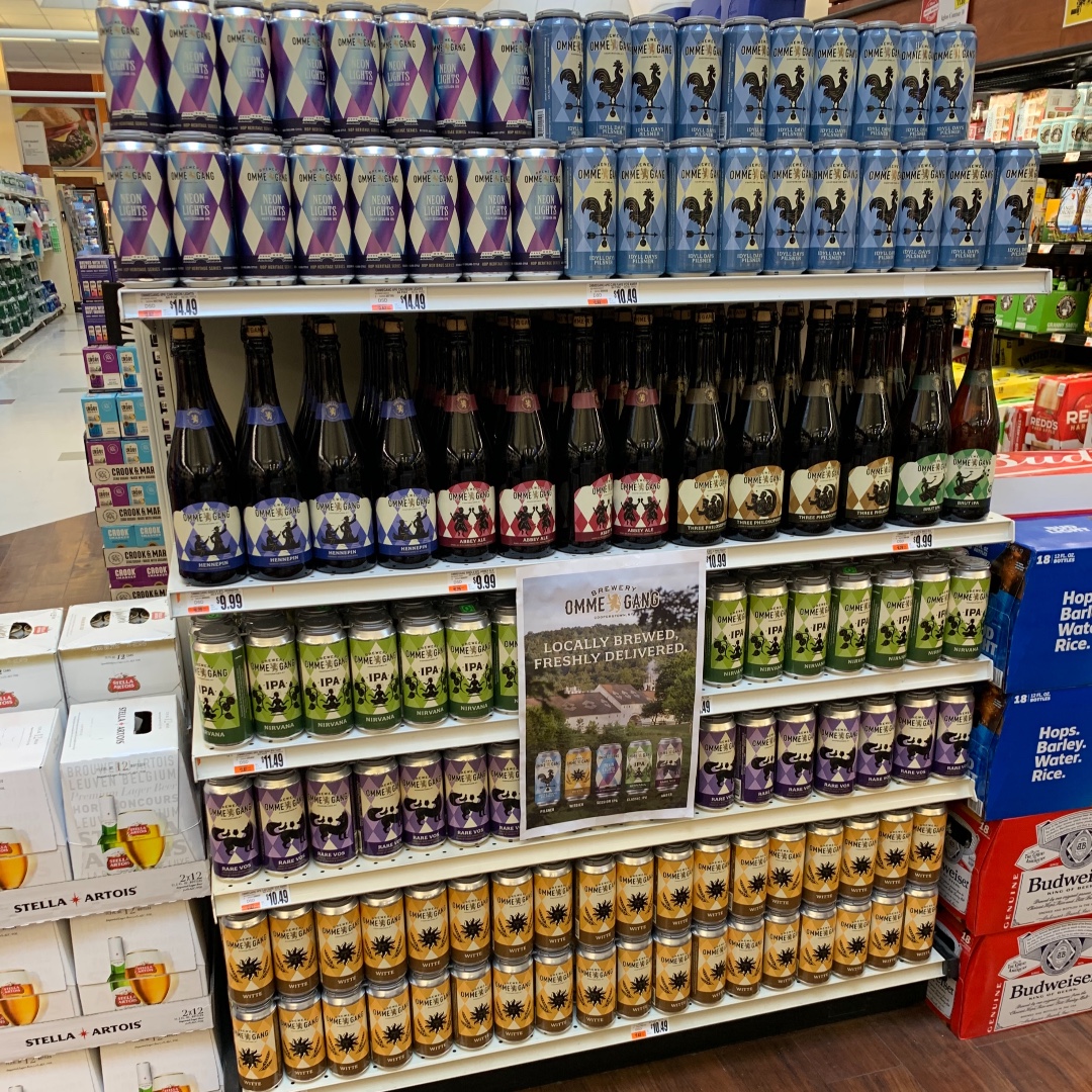 GaskoMeyer's tweet photo. Looking for @breweryommegang beers? Check out @topsmarkets in New Paltz on your next grocery run! 
 
Available through Gasko &amp; Meyer! https://t.co/oP3d8avnKq