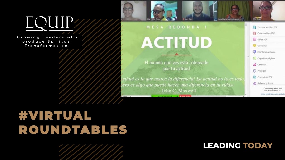 EQUIPLeaders's tweet image. The Salt &amp;amp; Light leaders in Honduras are maintaining the momentum by holding their groups virtually! As these leaders plant and water the soil, we wait in anticipation for the growth God has in store!  #virtualroundtables #leadingtoday