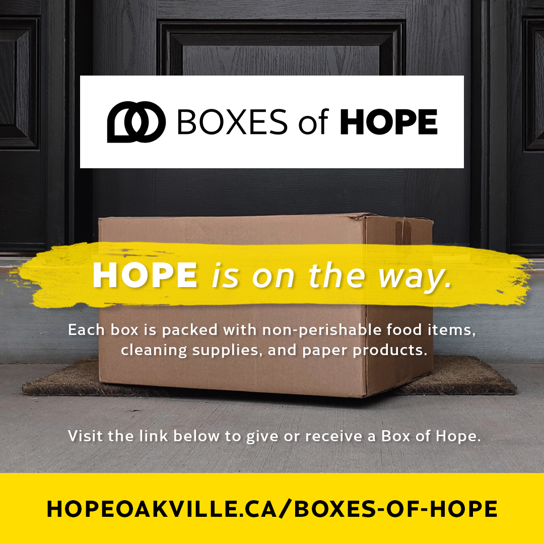 HopeBibleOak's tweet image. If you need a box of hope, or know someone who does, please visit hopeoakville.ca/boxes-of-hope to learn more about this initiative and to send or receive a box of hope today!