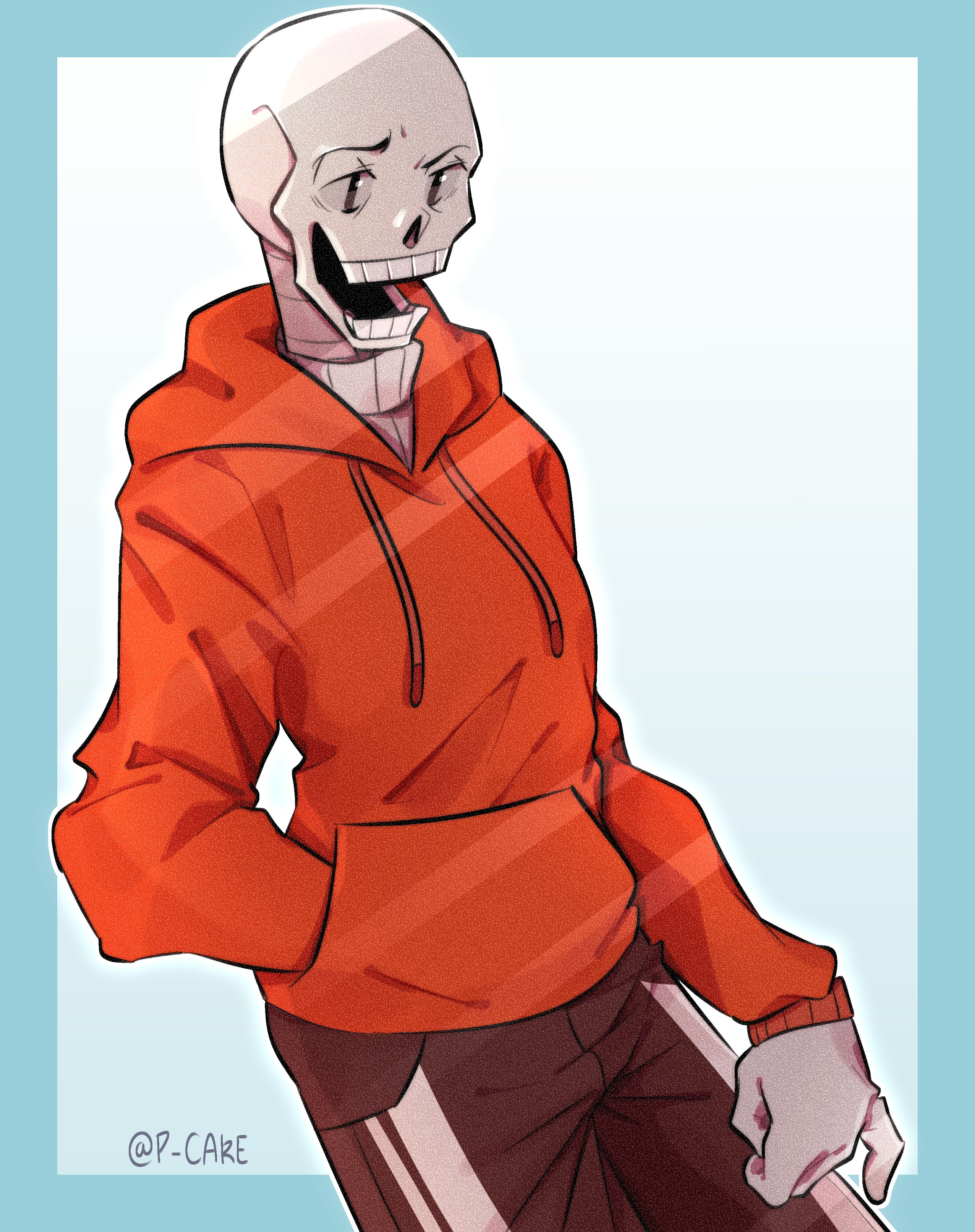 Underswap Papyrus в полный рост