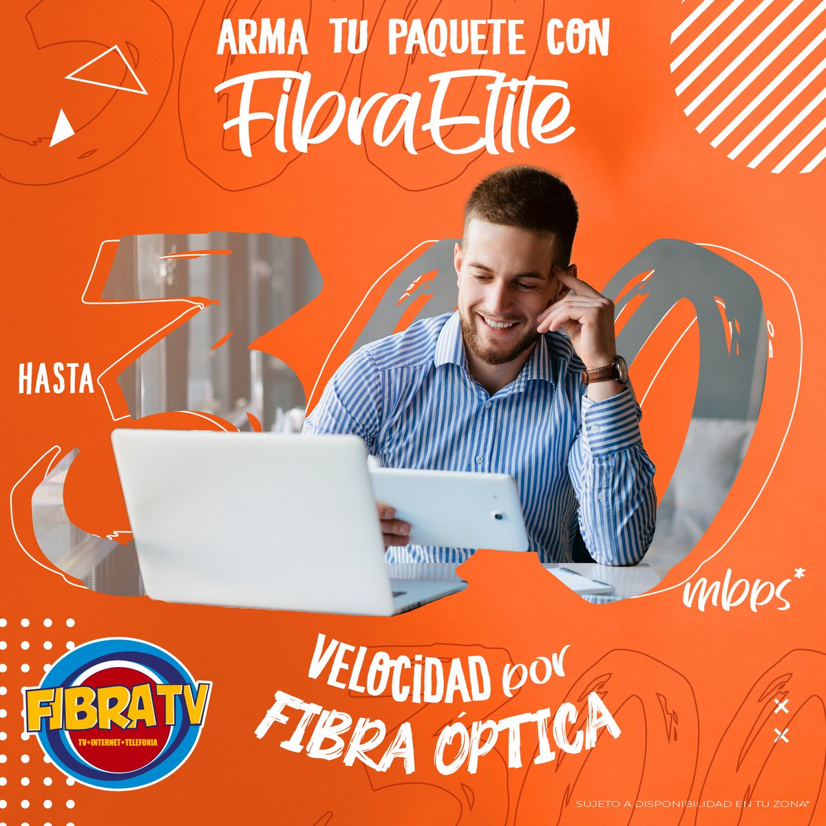 fibratv's tweet photo. 😎 Con 𝗙𝗜𝗕𝗥𝗔𝗘𝗟𝗜𝗧𝗘 tienes 300megas para disfrutar como más te guste 😎ADEMÁS puedes ARMAR TU PAQUETE agregando servicio de TELEVISIÓN 📺 o TELEFONÍA ☎️
#FIBRATV #Telecomunicaciones #Fibraoptica #Internet #Televisiondigital #Telefoniadigital #Sanjuandelrio #Queretaro #mx https://t.co/kFVlFgFZTA